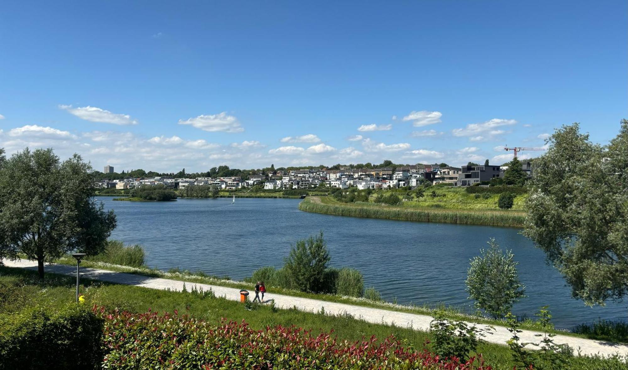 Studio Apartment Direkt Am Phoenixsee Dortmund Exterior foto